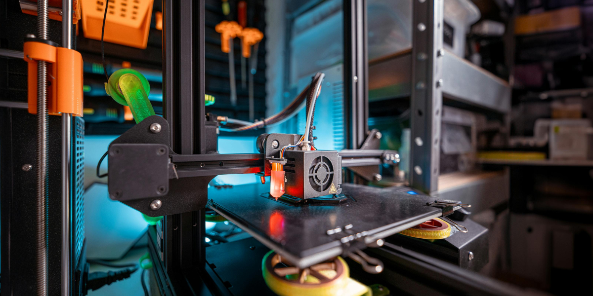 3D printer in action