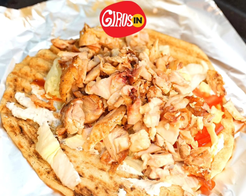 GirosIN brza hrana - priprema svežih girosa i sendviča u Inđiji