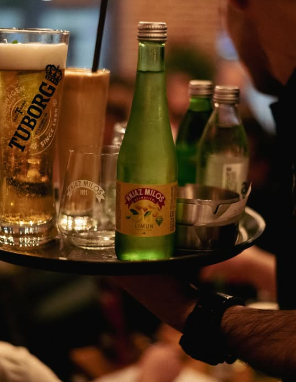 Detalj zelenog enterijera u GRK lokalu