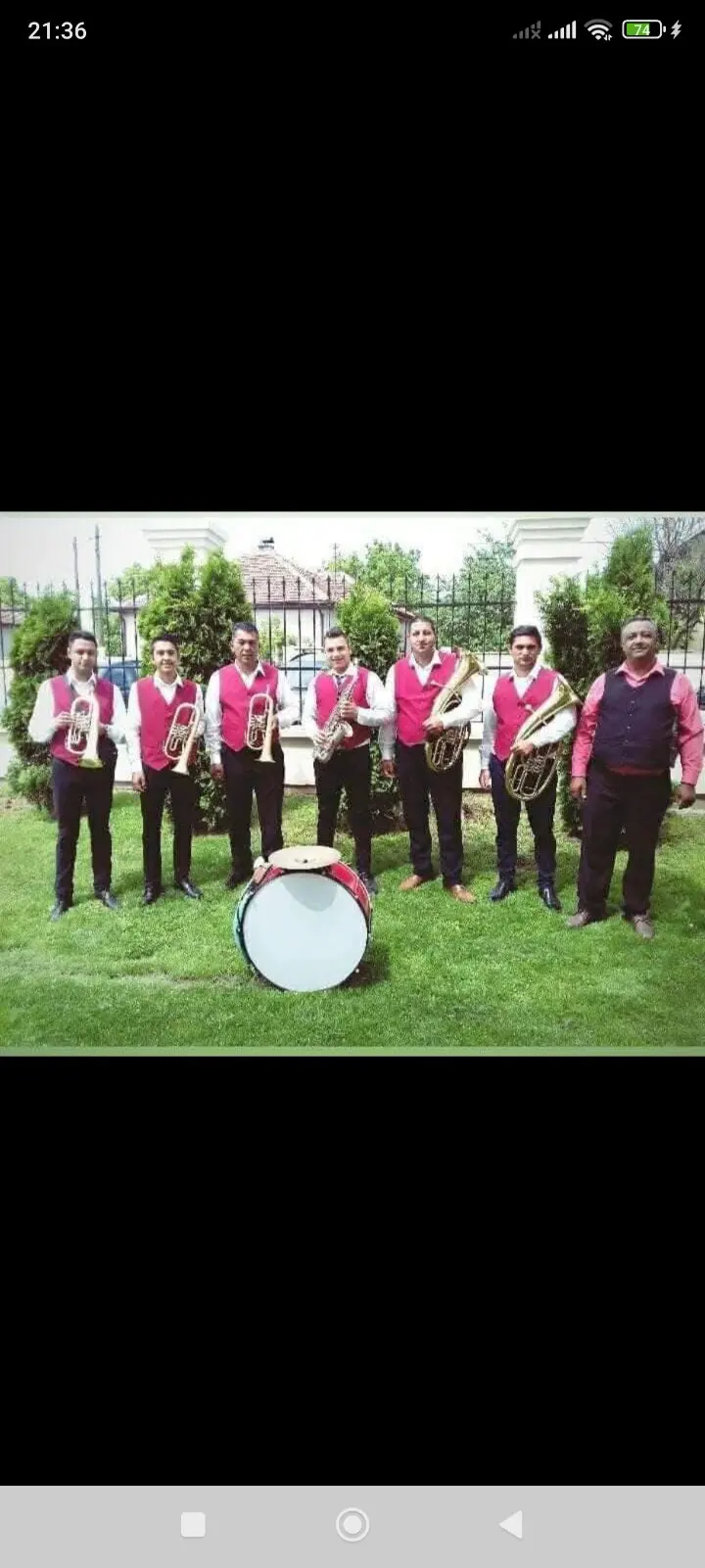 Trubački orkestar Rakete nastup