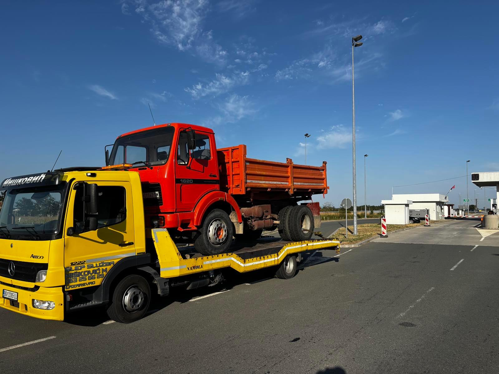 Šlepanje kombija i teretnih vozila