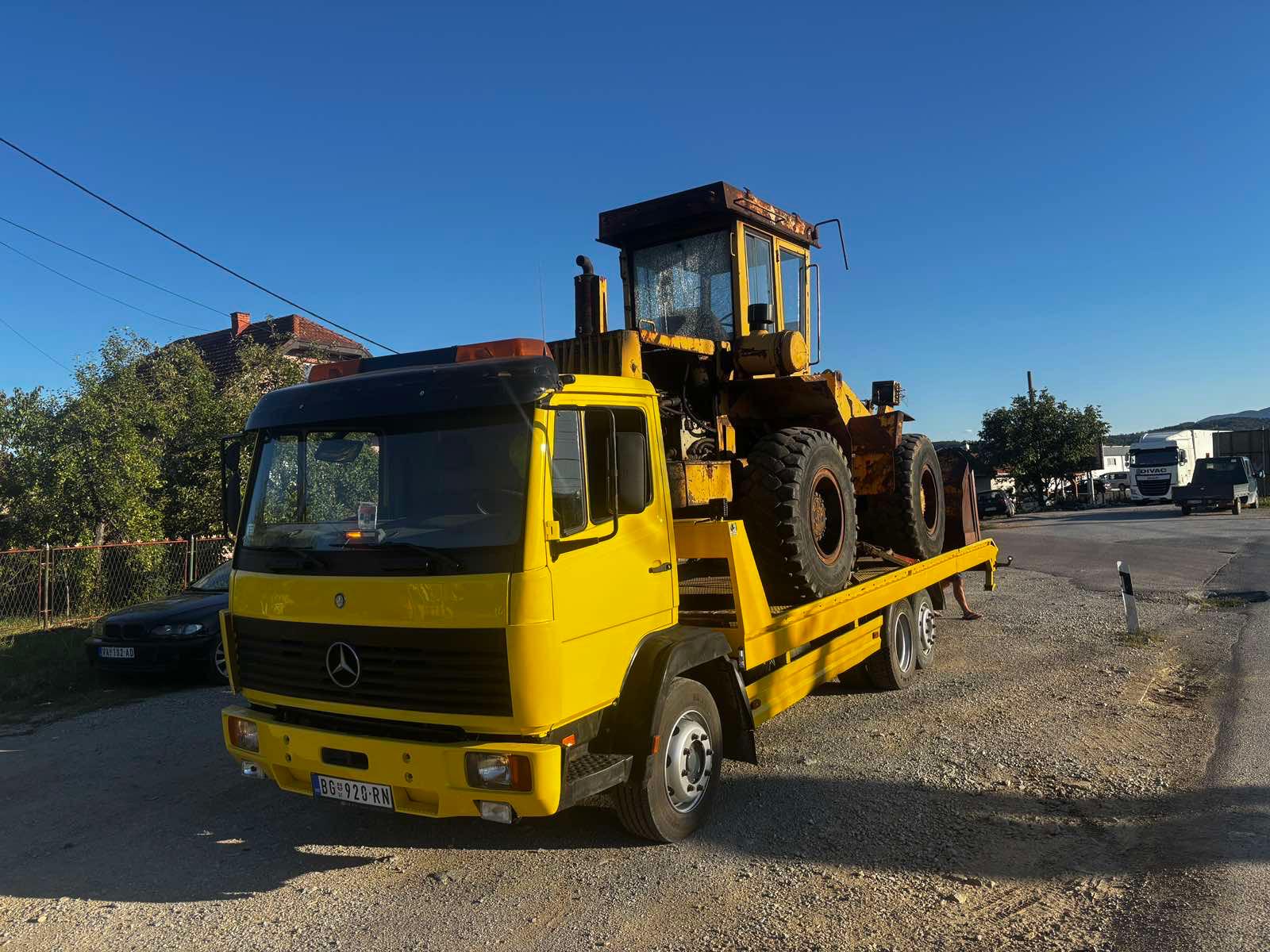 Šlepanje traktora i poljoprivrednih vozila